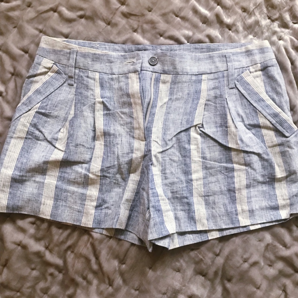 BCBG Striped Shorts. Never worn.
